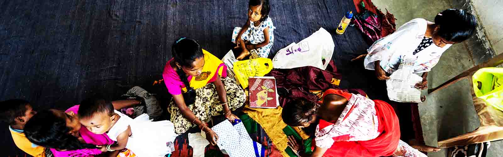 Women at South Vihar Training Center